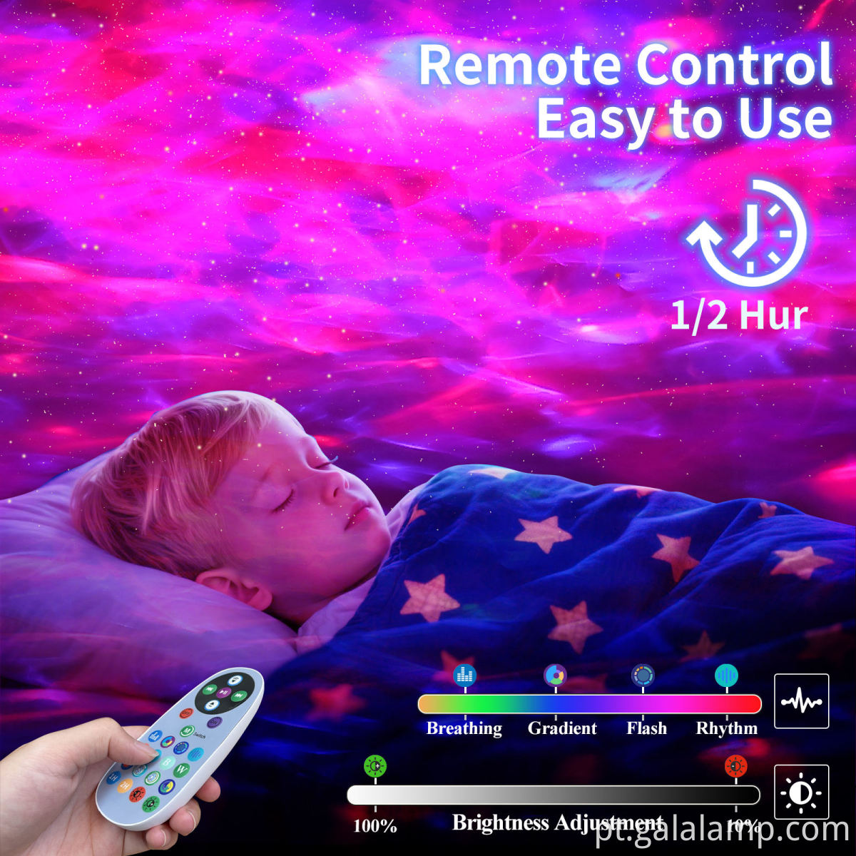 Home Theater Music & Light Projection Lamp